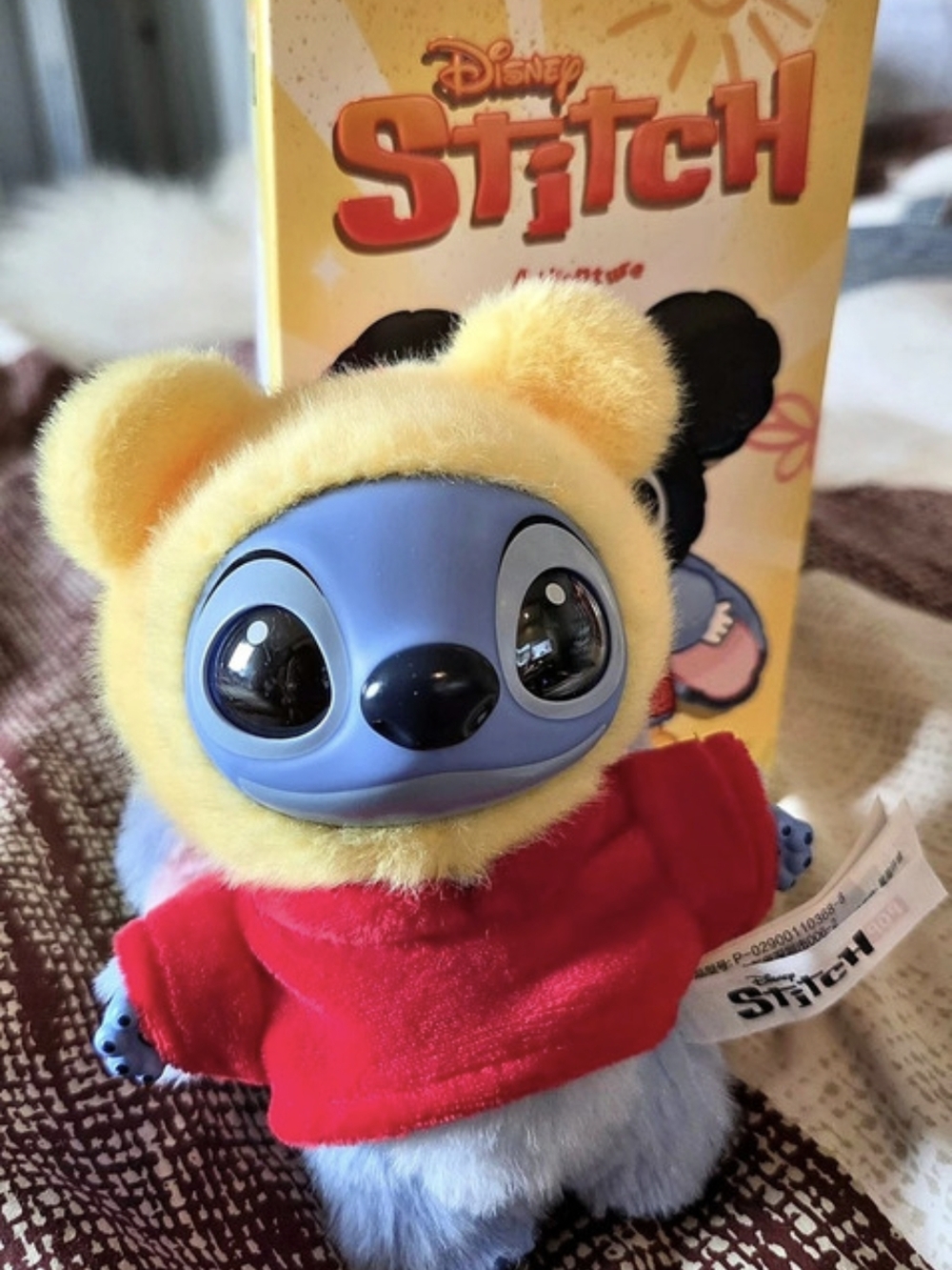 Popmart Disney Stitch Adventure Plush Toy with Original Box. (Opened Box)